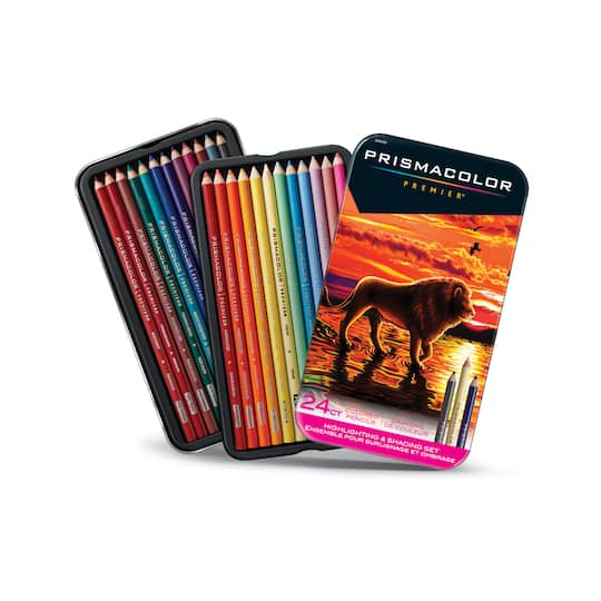 Michaels, Prismacolor® Premier® Highlighting & Shading Colored Pencil Set – Category: Colored Pencils